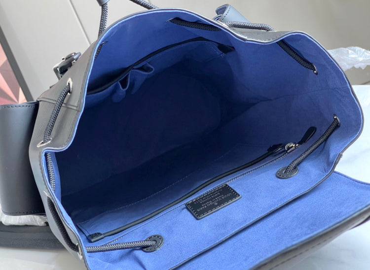 lv christopher backpack blue